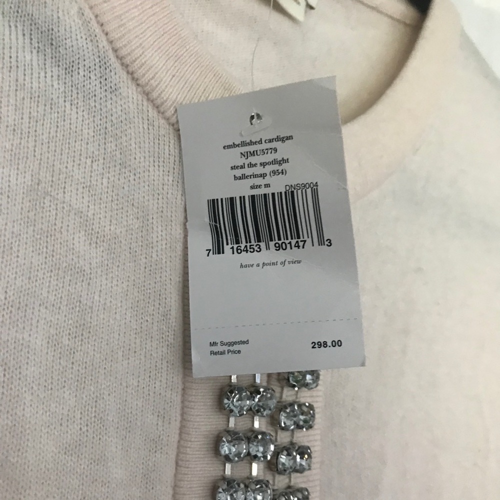 Kate Spade Steal Spotlight Embellished Cardigan - Picture 8 of 11